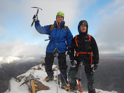 Winter mountaineering courses